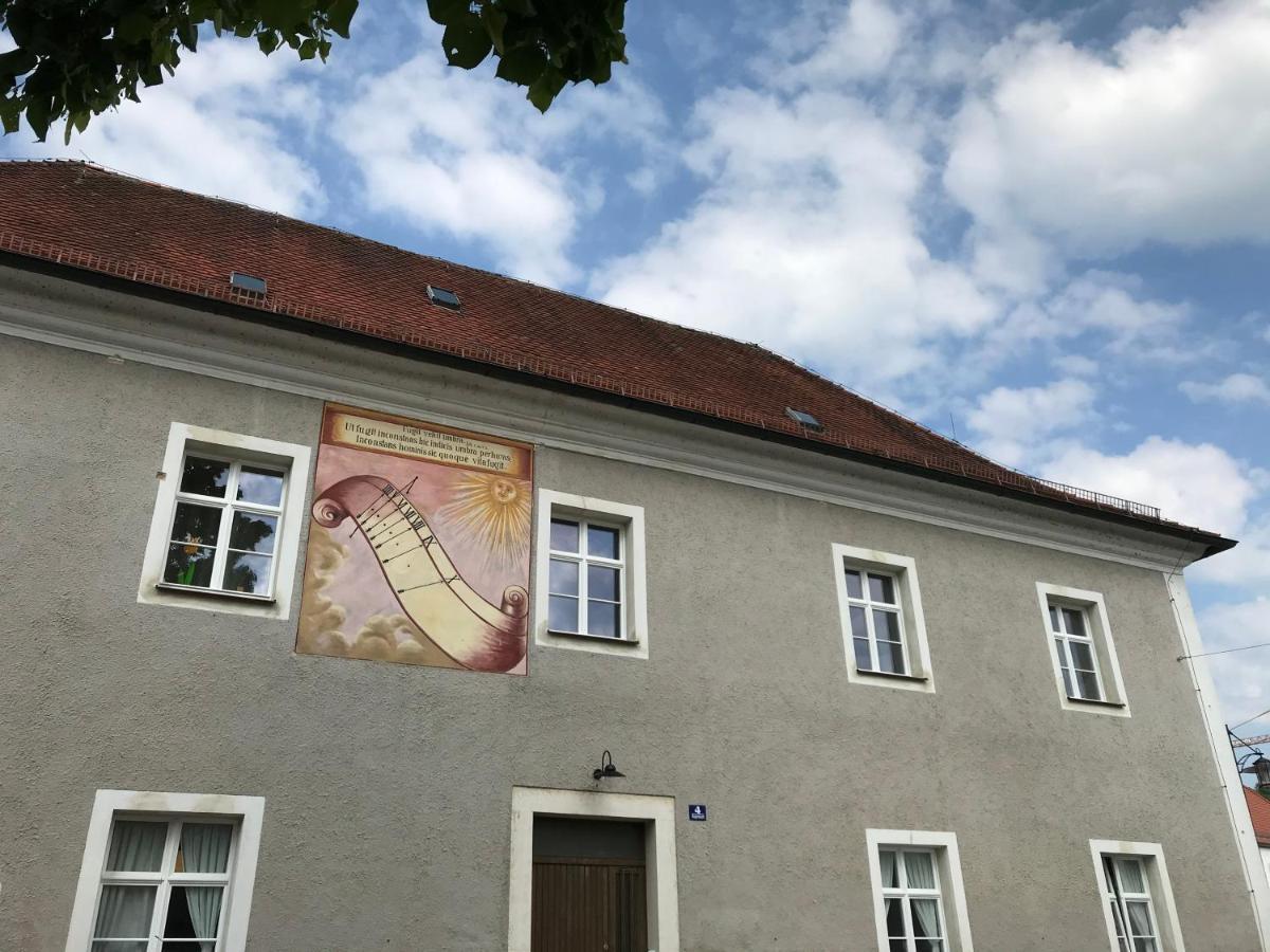 65Qm Wohnung Klosterblick Im Historischen Pfarrhaus Pielenhofen Dış mekan fotoğraf